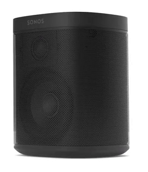 Sonos One Black Angle