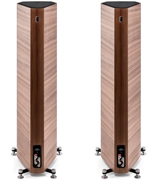 Sonus Faber Sonetto V - Floorstanding Speakers wood back