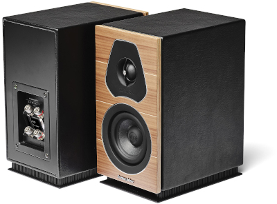 Sonus faber Lumina I (pair) - Walnut, front and rear