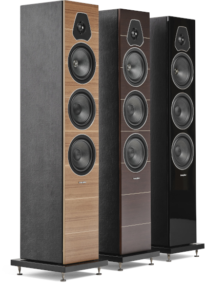 Sonus faber Lumina III Finishes: Black, Wenge, Walnut