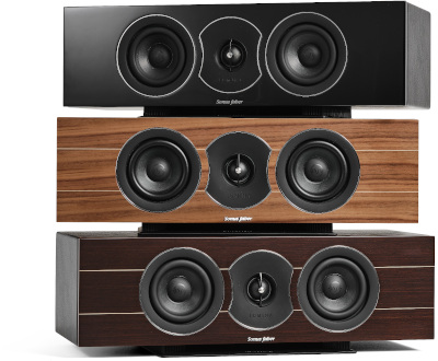 Sonus faber Lumina CI - Finishes: Black, Wenge, Walnut