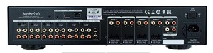 SpeakerCraft MRA-664 6-Source, 6-Zone Controller Amplifier back