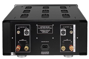 Sugden Sapphire FBA-800 Stereo Power Amplifier back