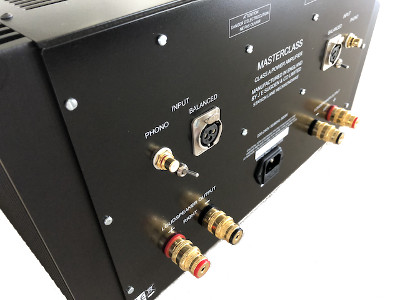 Sugden Masterclass SPA-4 (SPA4) Stereo Power Amplifier - Rear Connections