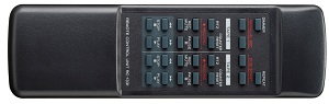 TEAC W-1200 (W1200) Twin Cassette Deck remote