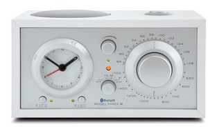 Tivoli Audio Model 3 BT AM/FM Clock Radio White Silver