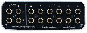 Townshend Allegri Pre Amplifier rear