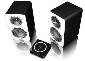 Wharfedale Diamond Active A1 Wireless Speakers Black/White