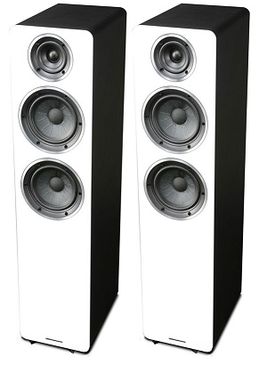 Wharfedale Diamond Active A2 Wireless Floorstanding Black White