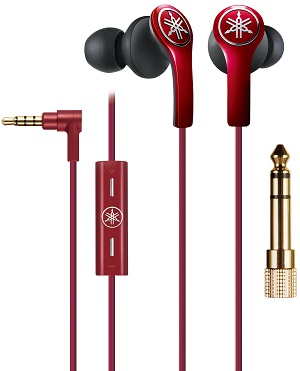 Yamaha EPH-M200 (EPHM200) Premium Earphones Red