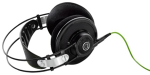 AKG Quincy Jones Q701 Premium Class Reference Headphones - Black