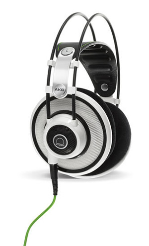 AKG Quincy Jones Q701 Premium Class Reference Headphones - White