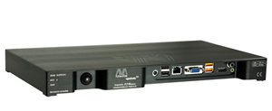 AVA Media Zara Premium Ripping Music Server - Rear Connections