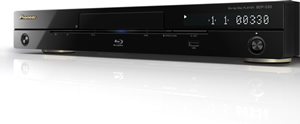 Pioneer BDP-330 BD-Live Blu-ray Disc Player - Side Shot