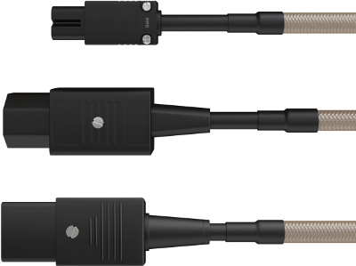 Chord Epic Power Cable - plug options, Standard IEC, 16Amp IEC or Figure of 8. 