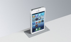 Clic Charger for iPhone - silver