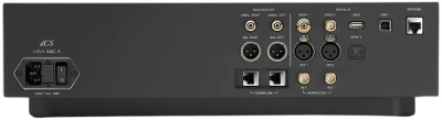 dCS Lina DAC X Network Music Player - Rear Connectivity