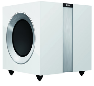 KEF R400b Subwoofer - Piano White