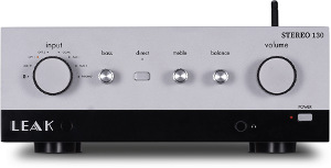Leak Stereo 130 Integrated Amplifier (Silver) Front