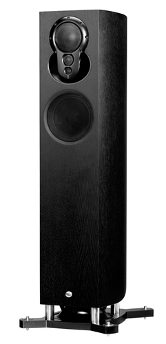 Linn Akubarik AKTIV Isobarik Loudspeaker - Black Ash with Black 3K Array