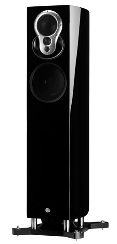 Linn Akubarik AKTIV Isobarik Loudspeaker - High Gloss Black with Silver 3K Array