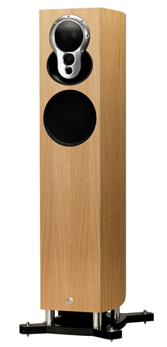 Linn Akubarik AKTIV Isobarik Loudspeaker - Oak with Silver 3K Array