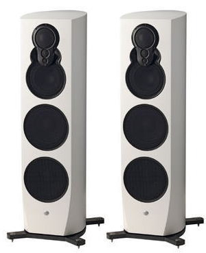 Linn Klimax 350 Loudspeaker - White with Black 3K Driver Array