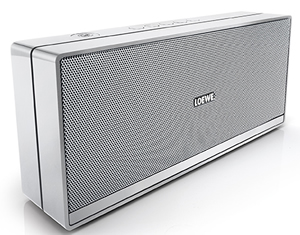 Loewe Speaker 2go portable rechargeable Bluetooth speaker - Alu Silver