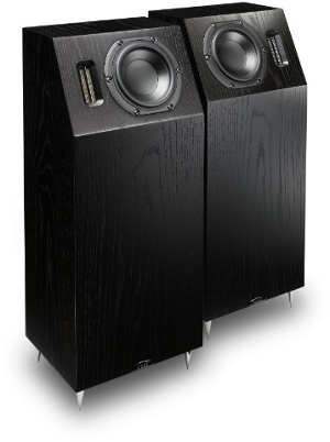 neat IOTA ALPHA floorstanding loudspeaker - Black Oak finish