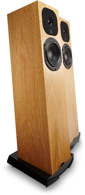 neat acoustics Motive SX2 Floorstanding Loudspeaker - Natural Oak