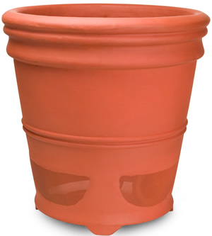 Niles PS6SI Weatherproof Outdoor Stereo Loudspeaker Planter - Terracotta