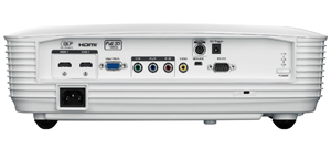 Optoma Themescene HD33 Projector - Rear