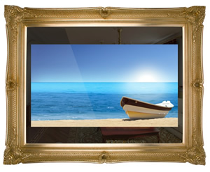 PictureFrame.TV Standard Frame Range - Gold