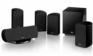 Quad L-ite Plus 5.1 Speaker System - Gloss Black