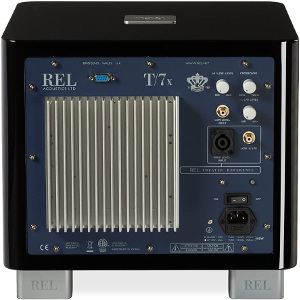 REL T/7x Subwoofer - rear panel