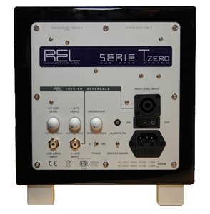 REL TZero Compact Subwoofer - Rear