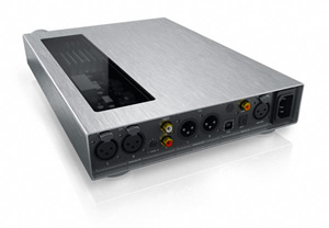 Sennheiser HDVD 800 Digital Headphone Amplifier - Rear connection panel