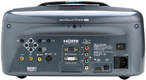 Sim2 Grand Cinema HT380 1080p Projector - Rear connection panel