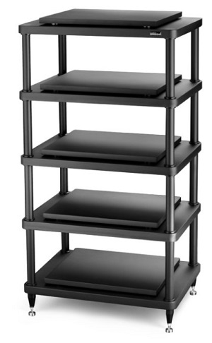 solidsteel S5-5 (S55) Advanced Hi-Fi Audio Rack Black