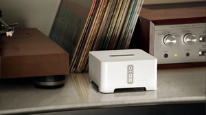 Sonos ZP90 Zoneplayer connected to an existing hi-fi system giving you access to every song on earth