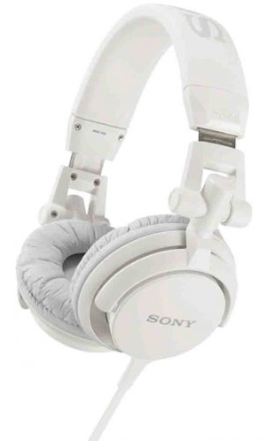 Sony MDR-V55W DJ Headphone (MDRV55W) - White