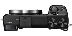 Sony NEX7B - Top