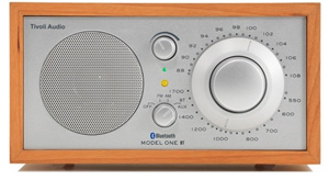 Tivoli Audio Model One BT Bluetooth Table Radio - Cherry/Silver