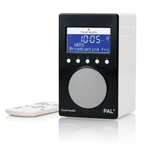Tivoli PAL+ Portable FM/DAB/DAB+ Radio - High Gloss Black