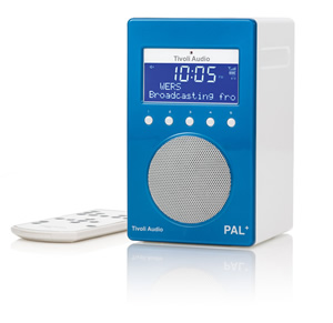 Tivoli PAL+ Portable FM/DAB/DAB+ Radio - High Gloss Blue
