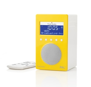 Tivoli PAL+ FM/DAB/DAB+ Portable Radio - High Gloss Yellow