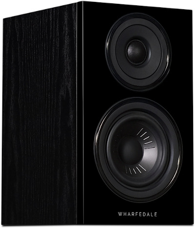 Wharfedale Diamond 12.0 Bookshelf Loudspeaker - Black Oak